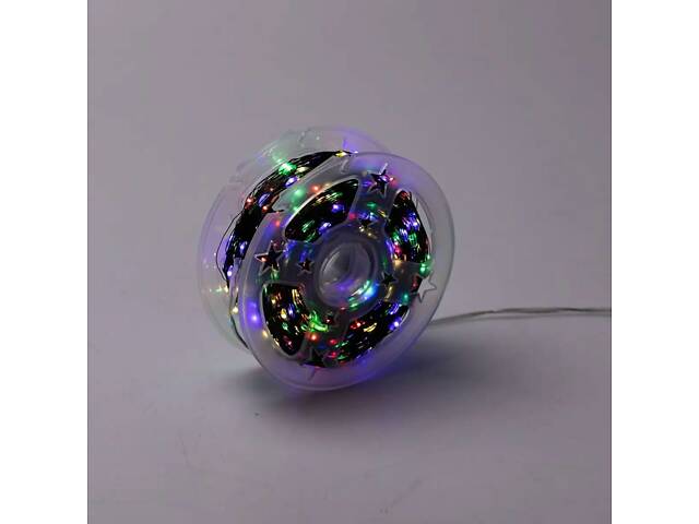 Гирлянда роса на пульте 100 метров на 1000 led светодиодов капля на зеленой проволоке мультиколор 1000L100MGML - Фото 4