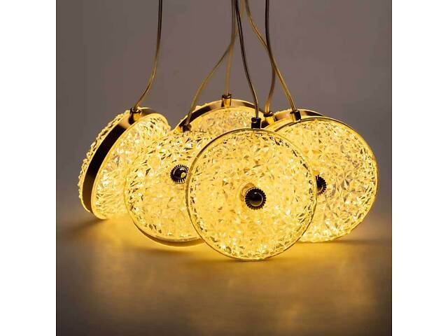 Гирлянда-штора Диамант 3 метра 6 фигур, теплый белый 6L3MDIA - Фото 9