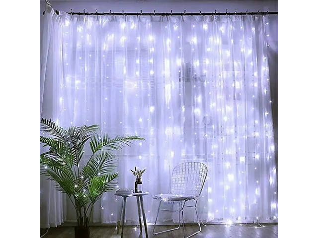 Гірлянда-штора Сіточка LED XPRO 2х2 м (23457417601_654) - Фото 4