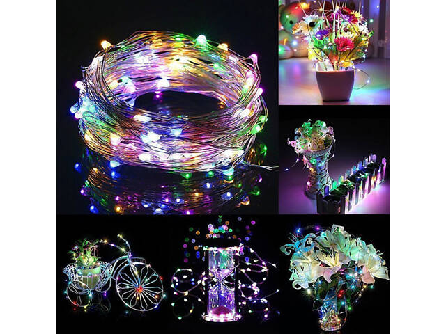 Гірлянда Springos 10 м 100 LED CL0081 Mix - Фото 4