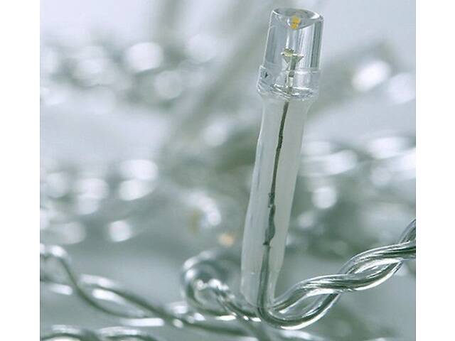 Гирлянда уличная на солнечной батарее на 264 лампочек 13709 6 м желтая - Фото 6