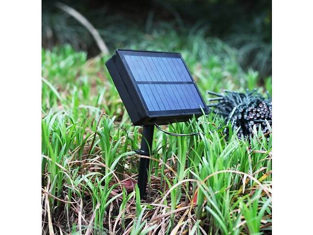 Гирлянда уличная на солнечной батарее на 264 лампочек 13709 6 м желтая - Фото 10