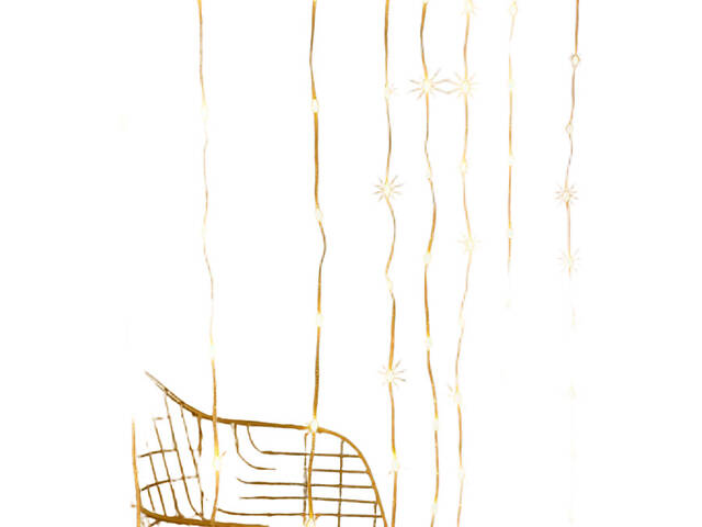 Гірлянда-водоспад 3x3 м 480LED, Xmas, Біла / Новорічна гірлянда штора XPRO (234560817_527) - Фото 7