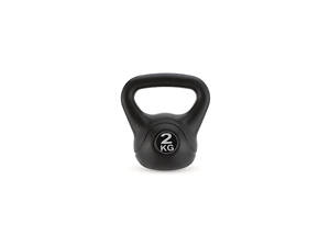 Гиря вінілова Gymtek 2кг чорний