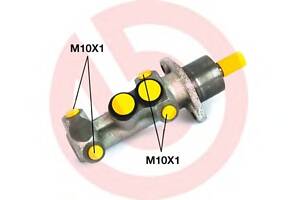Головний гальмівний циліндр для моделей: ALFA ROMEO (145, 146), FIAT (TEMPRA, TEMPRA, TIPO, PUNTO, UNO, BARCHETTA, BRAVA, BRAVO