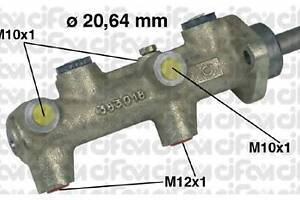 Головний гальмівний циліндр для моделей: AUDI (80,80, COUPE), VOLKSWAGEN (SANTANA, PASSAT, PASSAT, PASSAT, PASSAT, PASSAT)