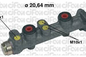 Головний гальмівний циліндр для моделей: AUTOBIANCHI (Y10), FIAT (REGATA, REGATA, PANDA, UNO, RITMO), LANCIA (Y10), RENAULT