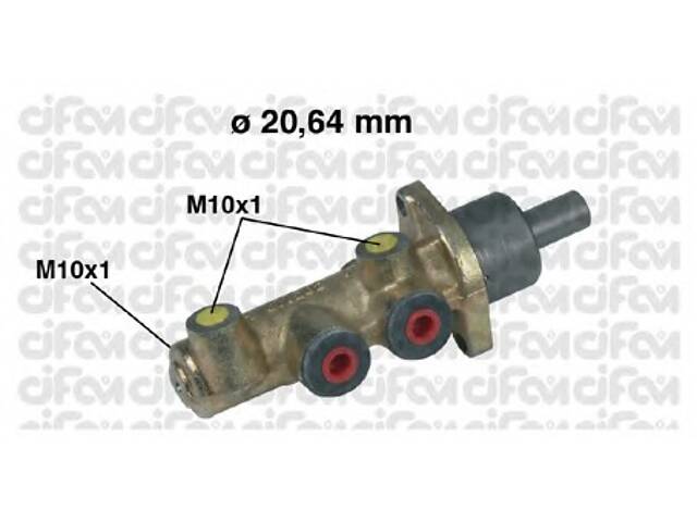 Головний гальмівний циліндр для моделей: FIAT (FIORINO, FIORINO, DUNA, DUNA, FIORINO, ELBA), INNOCENTI (ELBA)