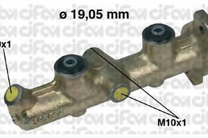 Головний гальмівний циліндр для моделей: RENAULT (FUEGO,12,14,18,18,5,12,15,18,5,12)