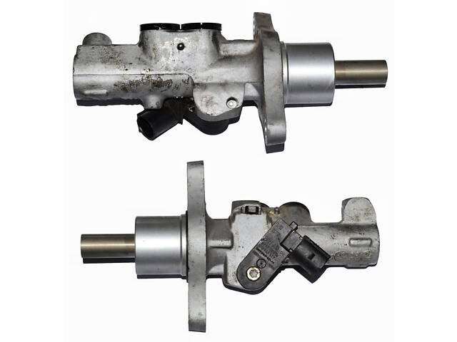 Главный тормозной цилиндр 2 выхода ATE 1K1614019K VW Caddy III 04-15, Audi A3 03-12, Skoda Octavia A5 04-13 - Фото 1