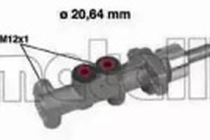 Главный тормозной цилиндр на Fabia