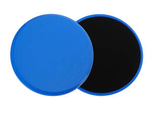 Глайдинг диски для фітнесу, синій, набір з 2х шт