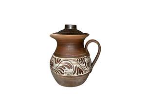 Глечик 1,5л з ручкою ангоб ТМ ARTEL KERAMIST