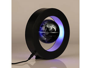 Глобус левітуючий RESTEQ. Хмара в повітрі земної кулі. літаючих земної кулі з підсвічуванням. Чорний