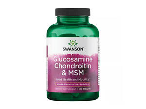 Glucosamine Chondroitin & Msm - Higher Strength - 120 tabs