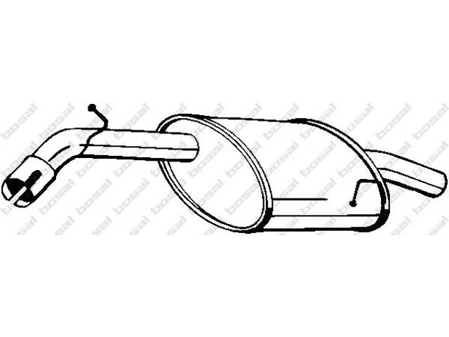 Глушник для моделей: DAEWOO (NUBIRA)