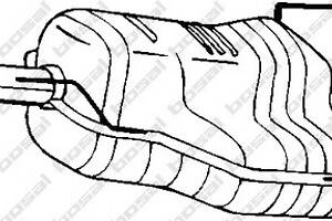 Глушитель для моделей: OPEL (ASTRA), VAUXHALL (ASTRA)