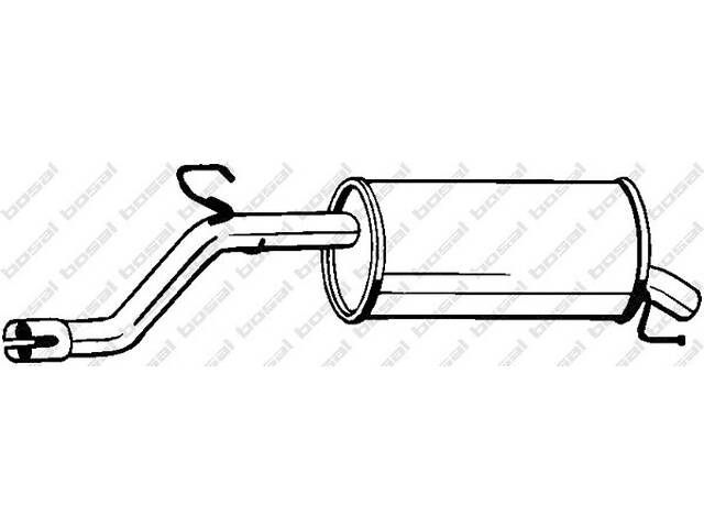 Глушник для моделей: OPEL (CORSA, CORSA), VAUXHALL (CORSA)