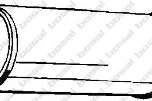 Глушник для моделей: OPEL (OMEGA), VAUXHALL (OMEGA)