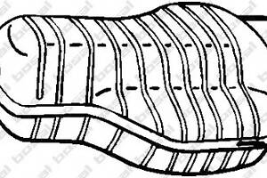 Глушитель для моделей: OPEL (ZAFIRA), VAUXHALL (ZAFIRA)