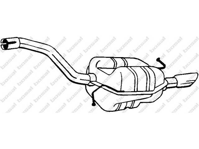 Глушник для моделей: VOLKSWAGEN (PASSAT, PASSAT)