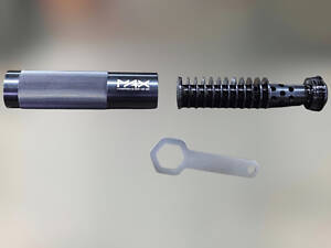 Глушитель MAX model.Robin_S .223 / 5.56 (Украина), Обновленная версия, 1/2×28, разборный, саундмодератор AR-15