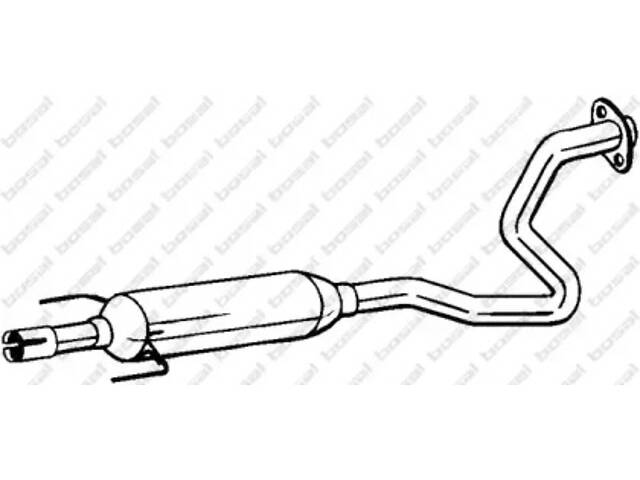 Глушитель передний TOYOTA Prius 03-09