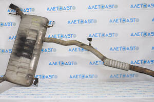 Глушитель задняя часть с бочками Cadillac CTS 14-16 2.0T отрезан катализатор