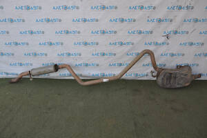 Глушитель задняя часть с бочкой Dodge Journey 11-14 2.4 ржавый, вмятины