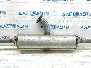 Глушитель задняя часть с бочкой Lexus RX350 16-22 ржавый