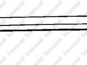 Глушник, алюм. сталь, середня частина SEAT IBIZA 05-07 (801483) BOSAL BOSAL 801483 на SEAT IBIZA V (6J5, 6P5)