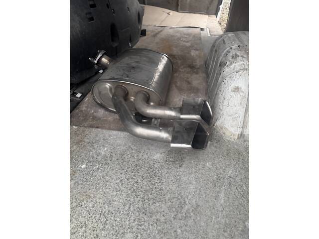 Глушитель задней банки Hyundai Santafe 19-22 - Фото 1