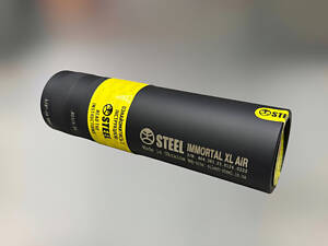 Глушитель боевой STEEL IMMORTAL XL AIR .223 / 5.56, резьба 1/2×28, саундмодератор AR-15 (053.000.000-45)
