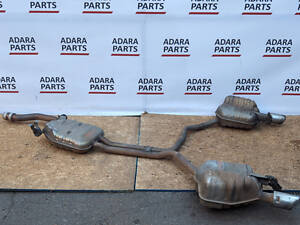 Глушитель средняя часть с бочками для Audi A6 2011-2015 (C7) (4G0253409R)