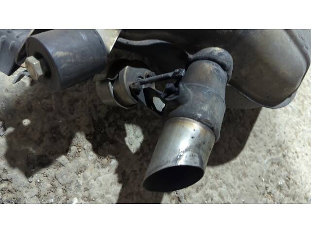 Глушитель средняя и задняя часть с бочками для BMW 740 2013-2015 (F02) (18307649723) - Фото 3