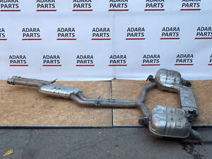 Глушитель в сборе центральная+задняя часть для Audi A6 2019-2023 (C8) (4K0253409)