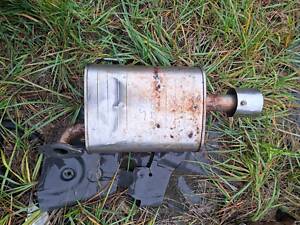 Глушитель задняя часть бочка левая Subaru Legacy BN/B15 15-19