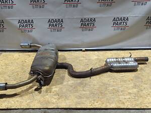 Глушитель задняя часть с резонатором и бочкой для Audi A3 2013-2016 (8V) (8V5253609J)