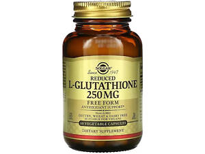 Глутатіон Solgar L-Glutathione 250 мг 60 капсул