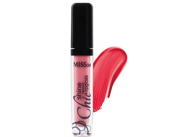 Глянцевый блеск для губ MISS2M 101, 4 мл, розовый Ливеста - Фото 1