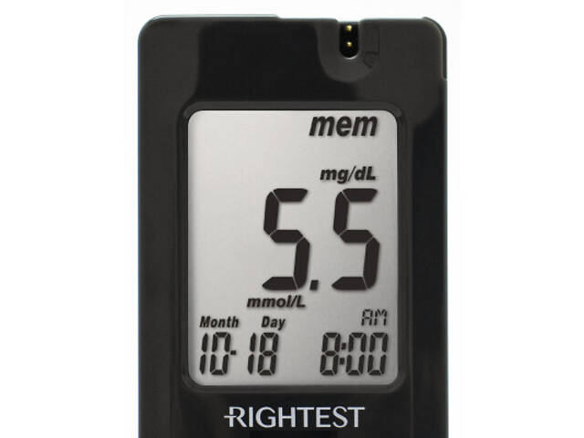 Глюкометр Bionime Rightest Elsa (4710627340279) - Фото 2