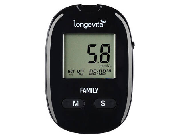 Глюкометр Longevita Family Система для вимірювання глюкози в крові (6806076) - Фото 5