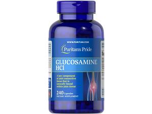 Глюкозамін, Glucosamine HCl, Puritan's Pride, 680 мг, 240 капсул