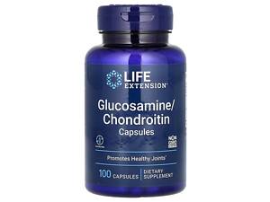Глюкозамін хондроїтин Life Extension Glucosamine/Chondroitin 100 caps (1086-2023-10-3877)