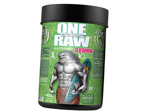 Глютамин в порошку One Raw Glutamine Zoomad Labs 400г Без смаку (32581001)