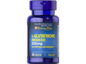 Глютатион Puritan's Pride L-Glutathione 30 капс