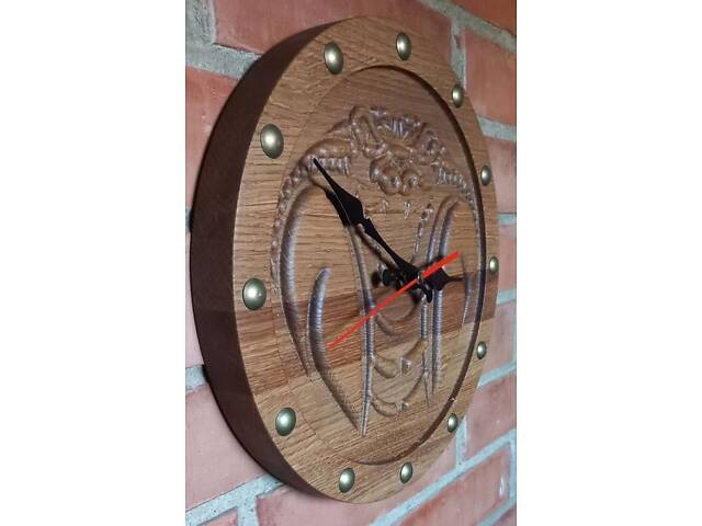Годинник з натурального дерева 'кобра' - Фото 3
