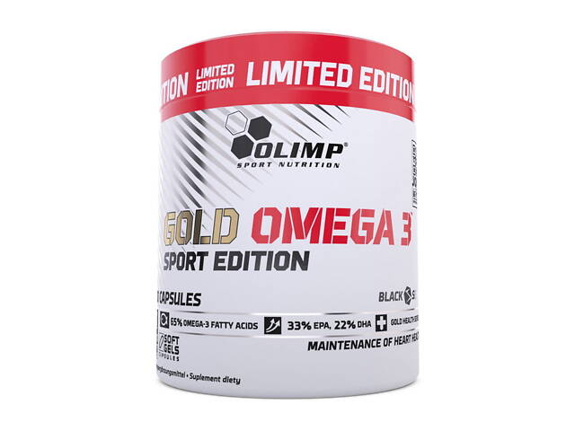 Gold Omega 3 Sport Edition (200 caps) - Фото 1 Gold Omega 3 Sport Edition (200 caps) - Фото 1