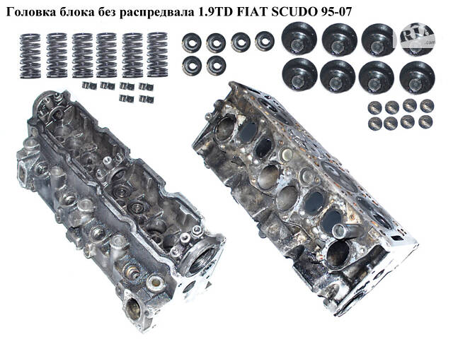 Головка блока без распредвала 1.9TD FIAT SCUDO 95-07 (ФИАТ СКУДО) (908 068)