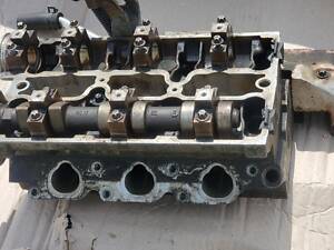 Головка блока цилиндров двигателя Opel Omega B, Vectra B, Saab, 2.5 V6 X25XE, 1994-2003, оригинал, б.у., 90412231